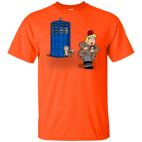 T-Shirts Orange / YXS The Tardis Monkey Youth T-Shirt