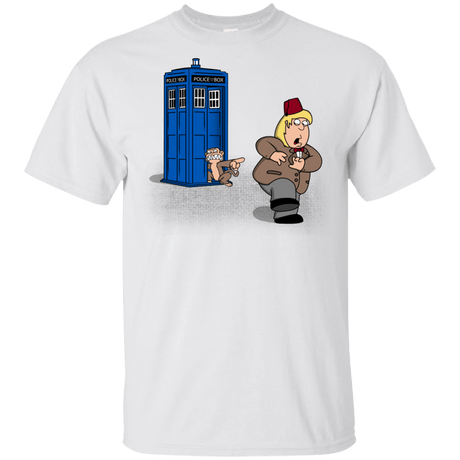 T-Shirts White / YXS The Tardis Monkey Youth T-Shirt