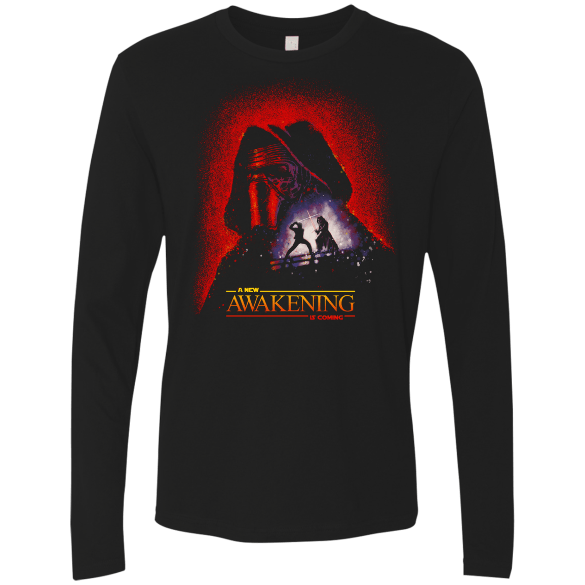 T-Shirts Black / Small The Teaser Awakens Men's Premium Long Sleeve