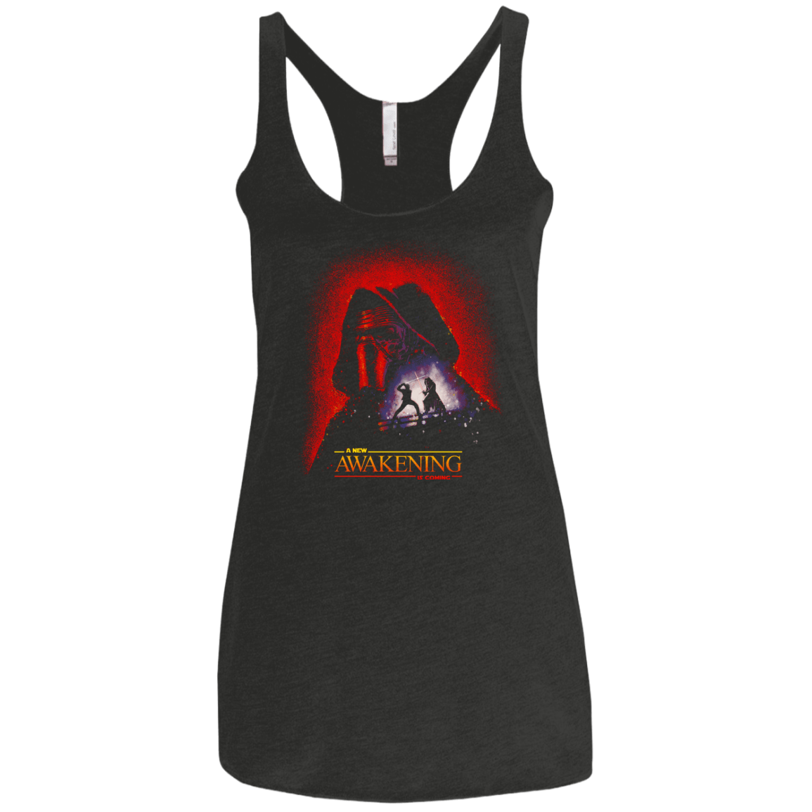 T-Shirts Vintage Black / X-Small The Teaser Awakens Women's Triblend Racerback Tank