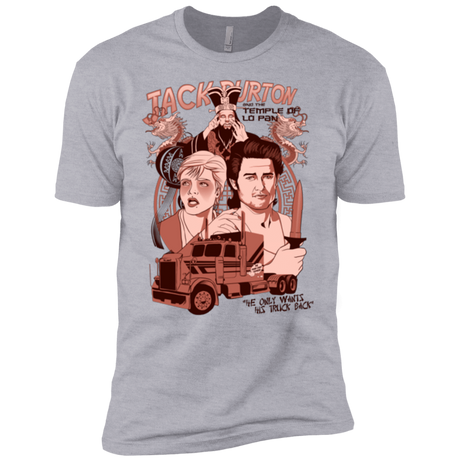 T-Shirts Heather Grey / YXS The Temple of Lo Pan Boys Premium T-Shirt