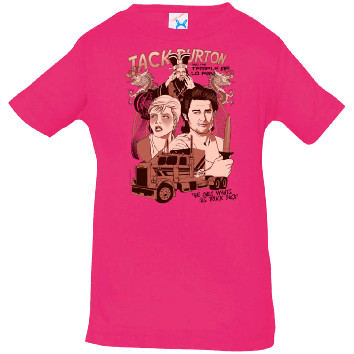 T-Shirts Hot Pink / 6 Months The Temple of Lo Pan Infant PremiumT-Shirt