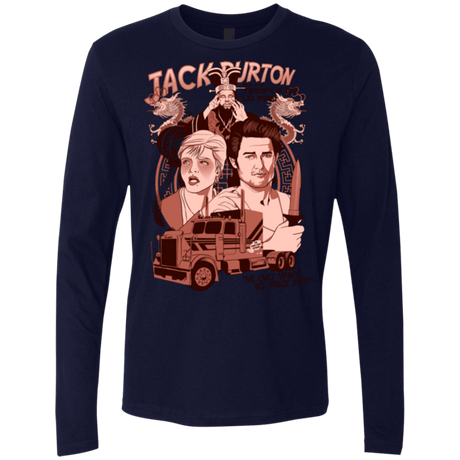 T-Shirts Midnight Navy / Small The Temple of Lo Pan Men's Premium Long Sleeve
