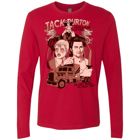 T-Shirts Red / Small The Temple of Lo Pan Men's Premium Long Sleeve