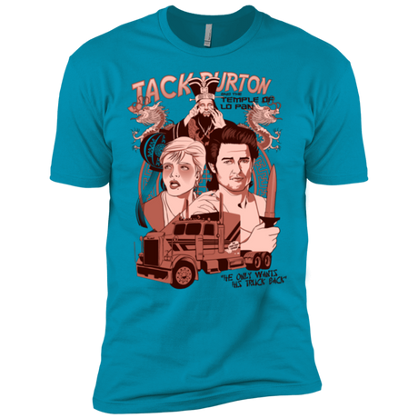 T-Shirts Turquoise / X-Small The Temple of Lo Pan Men's Premium T-Shirt