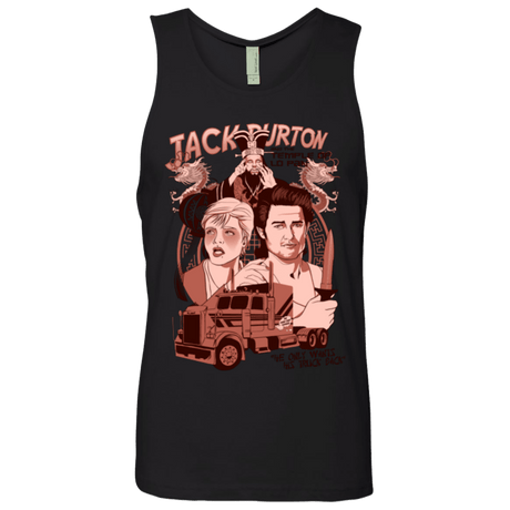 T-Shirts Black / Small The Temple of Lo Pan Men's Premium Tank Top