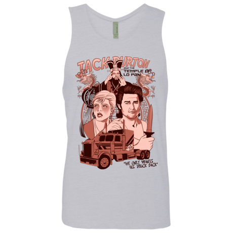 T-Shirts Heather Grey / Small The Temple of Lo Pan Men's Premium Tank Top