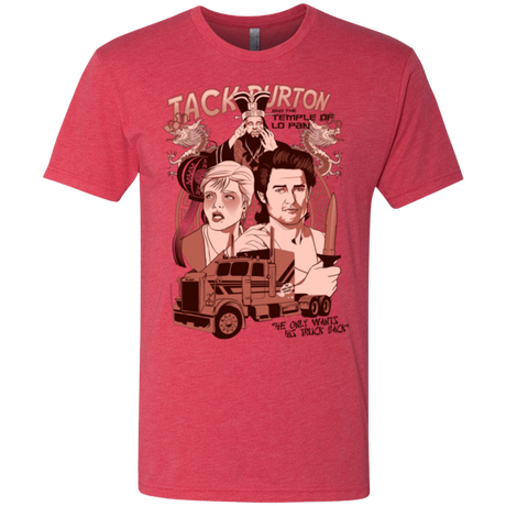 T-Shirts Vintage Red / Small The Temple of Lo Pan Men's Triblend T-Shirt