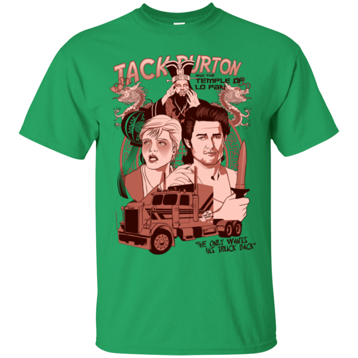 T-Shirts Irish Green / Small The Temple of Lo Pan T-Shirt