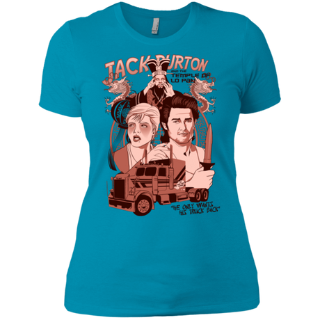 T-Shirts Turquoise / X-Small The Temple of Lo Pan Women's Premium T-Shirt