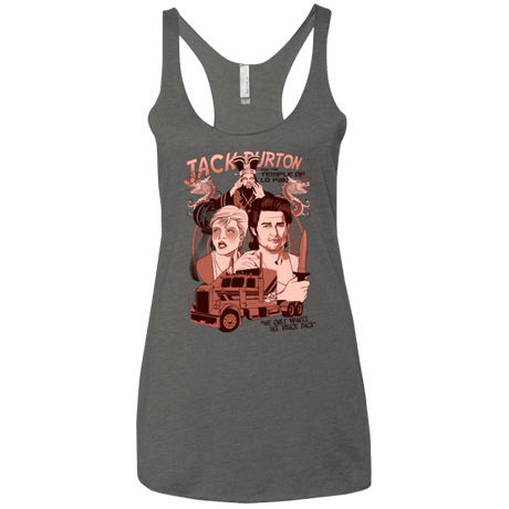 T-Shirts Premium Heather / X-Small The Temple of Lo Pan Women's Triblend Racerback Tank