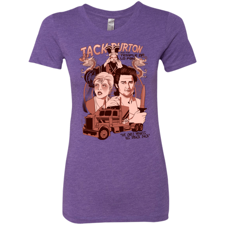 T-Shirts Purple Rush / Small The Temple of Lo Pan Women's Triblend T-Shirt