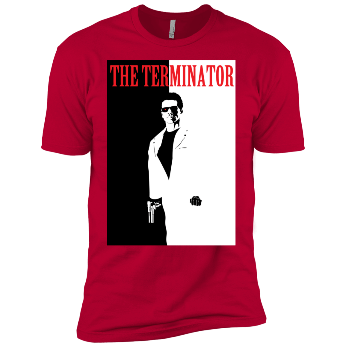 T-Shirts Red / YXS The Terminator Boys Premium T-Shirt