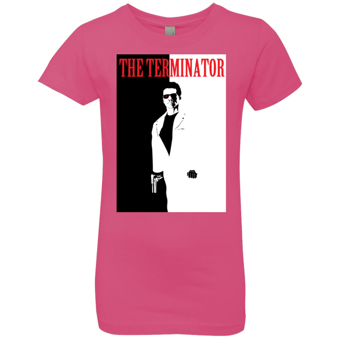 T-Shirts Hot Pink / YXS The Terminator Girls Premium T-Shirt