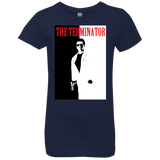 T-Shirts Midnight Navy / YXS The Terminator Girls Premium T-Shirt