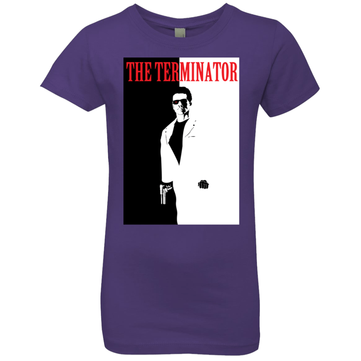 T-Shirts Purple Rush / YXS The Terminator Girls Premium T-Shirt