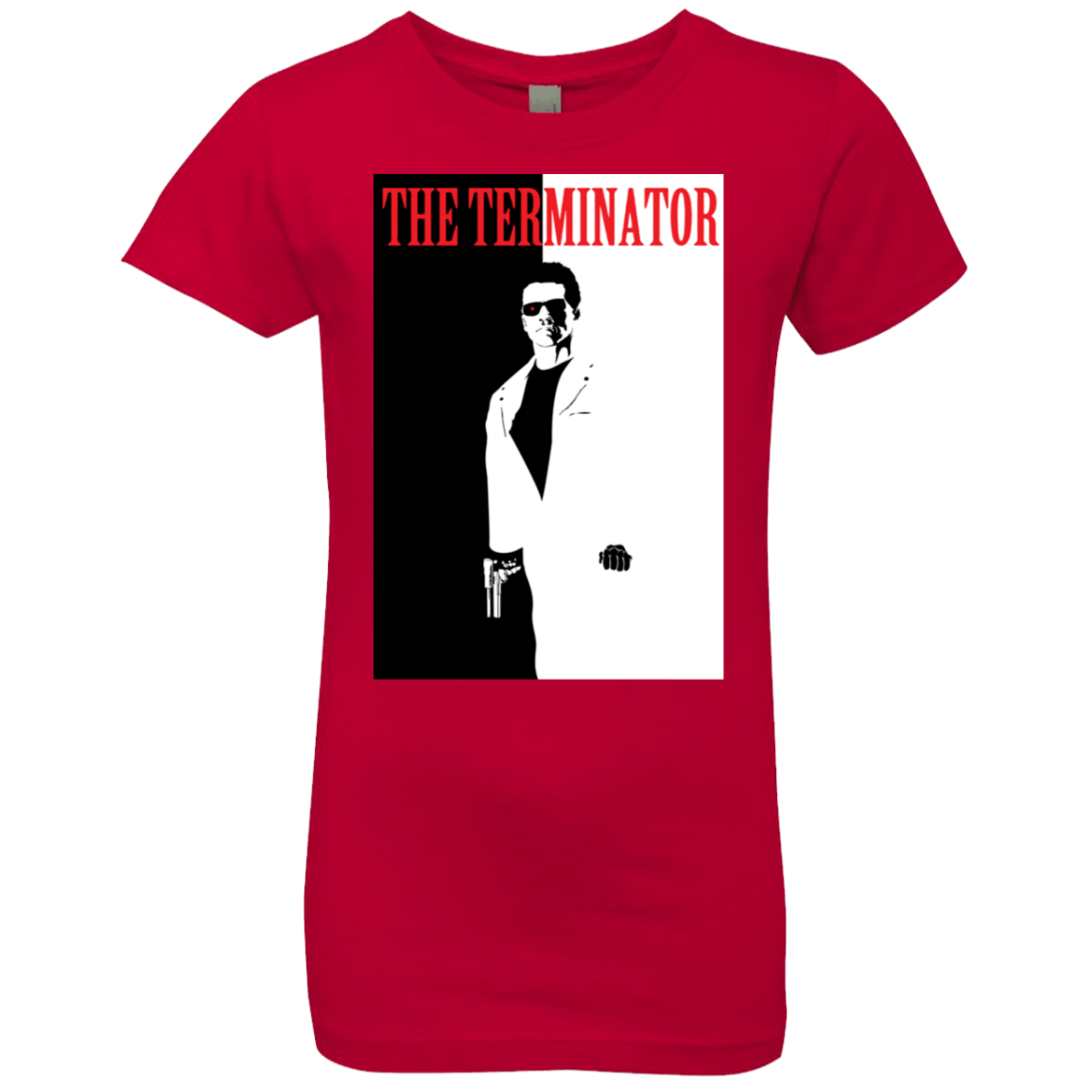 T-Shirts Red / YXS The Terminator Girls Premium T-Shirt