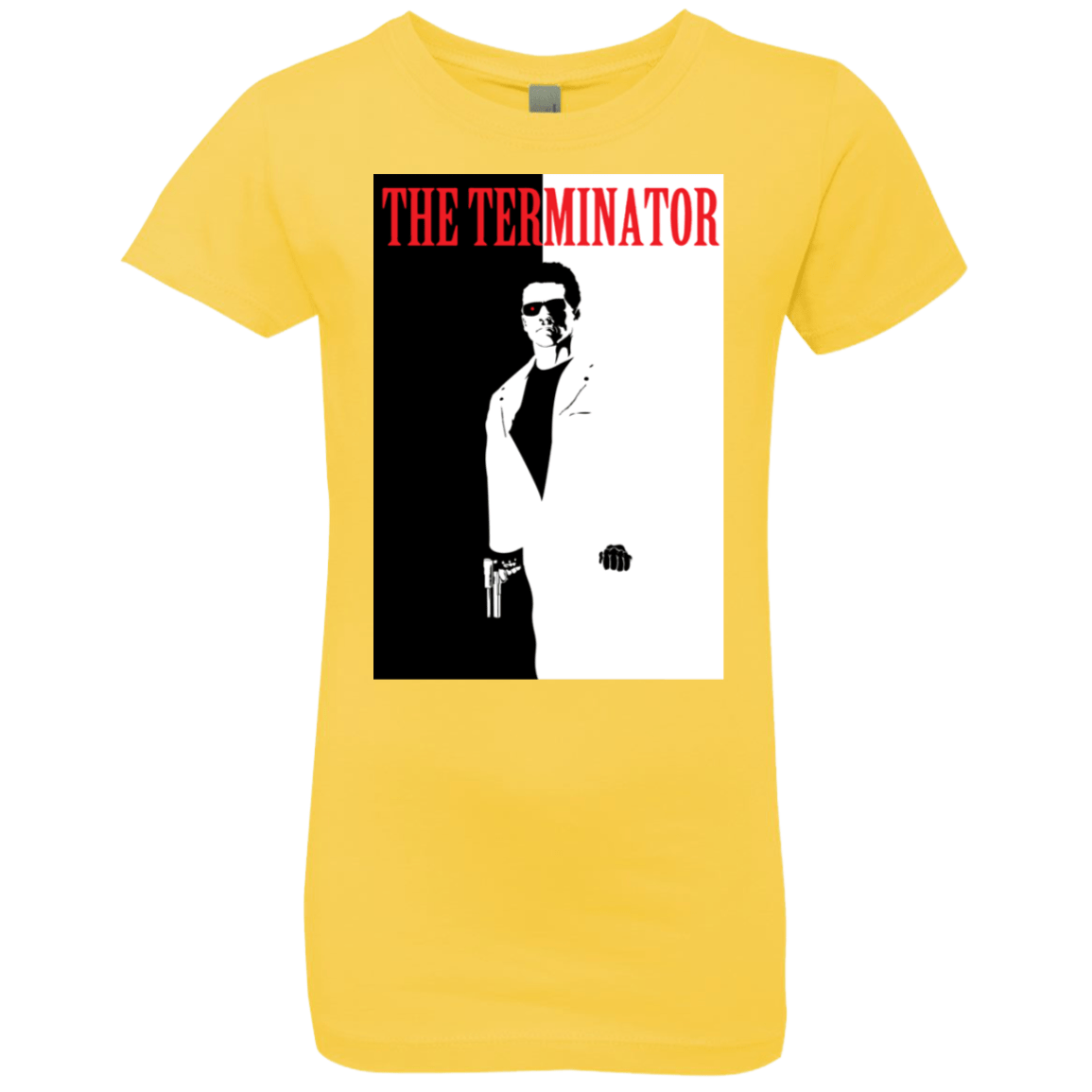 T-Shirts Vibrant Yellow / YXS The Terminator Girls Premium T-Shirt