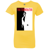T-Shirts Vibrant Yellow / YXS The Terminator Girls Premium T-Shirt