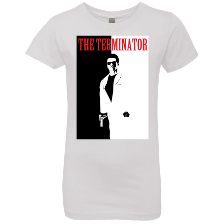 T-Shirts White / YXS The Terminator Girls Premium T-Shirt
