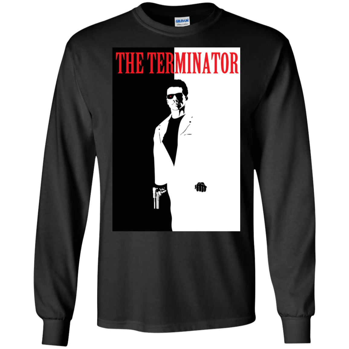 T-Shirts Black / S The Terminator Men's Long Sleeve T-Shirt