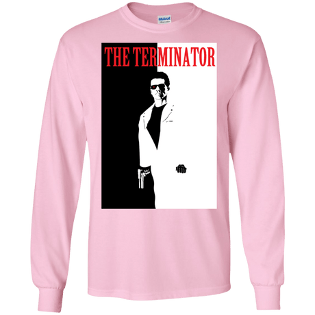 T-Shirts Light Pink / S The Terminator Men's Long Sleeve T-Shirt