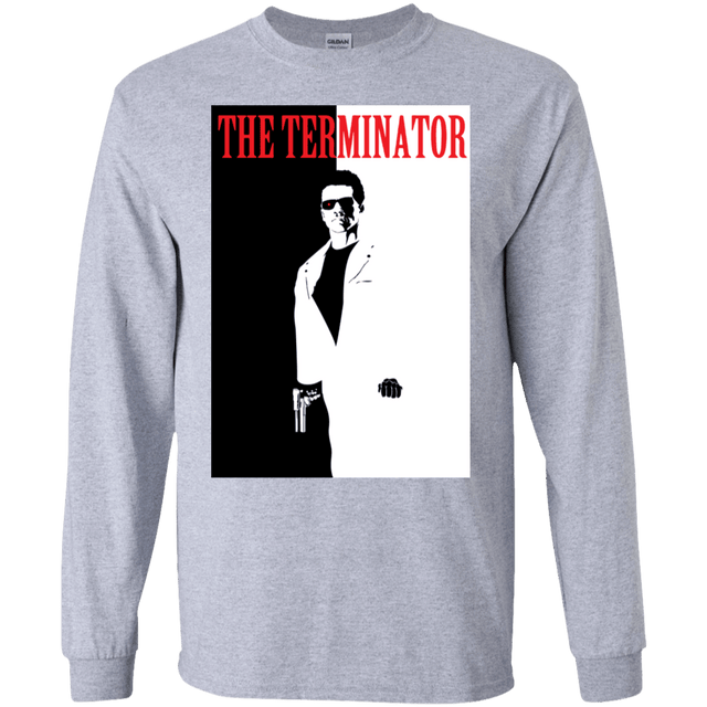 T-Shirts Sport Grey / S The Terminator Men's Long Sleeve T-Shirt