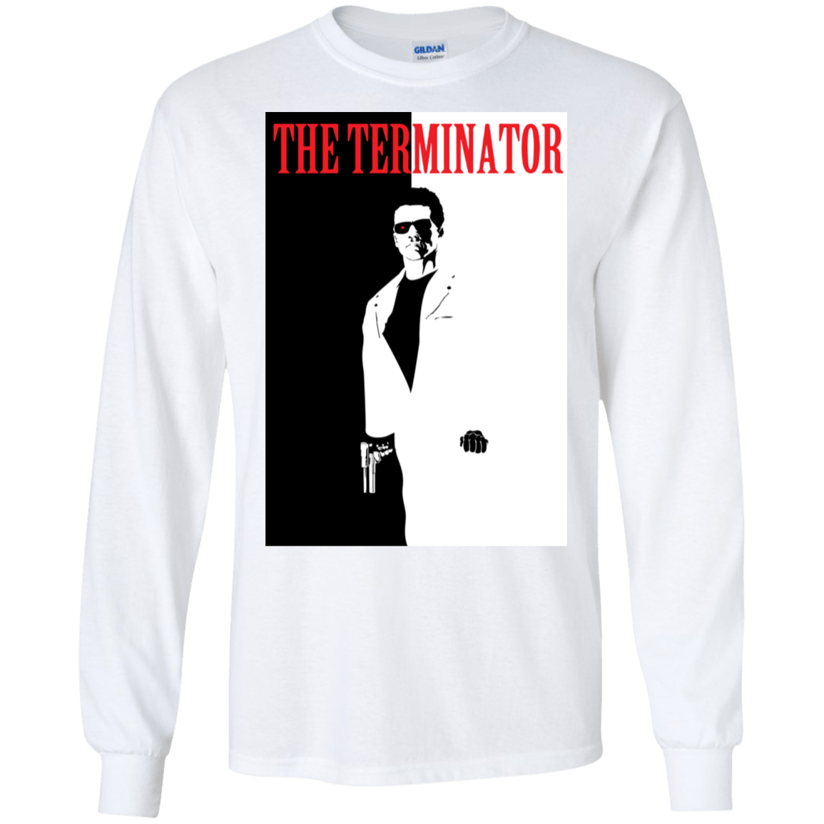 T-Shirts White / S The Terminator Men's Long Sleeve T-Shirt