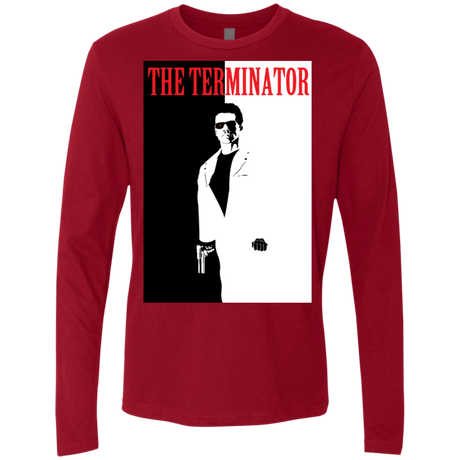 T-Shirts Cardinal / S The Terminator Men's Premium Long Sleeve