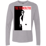 T-Shirts Heather Grey / S The Terminator Men's Premium Long Sleeve