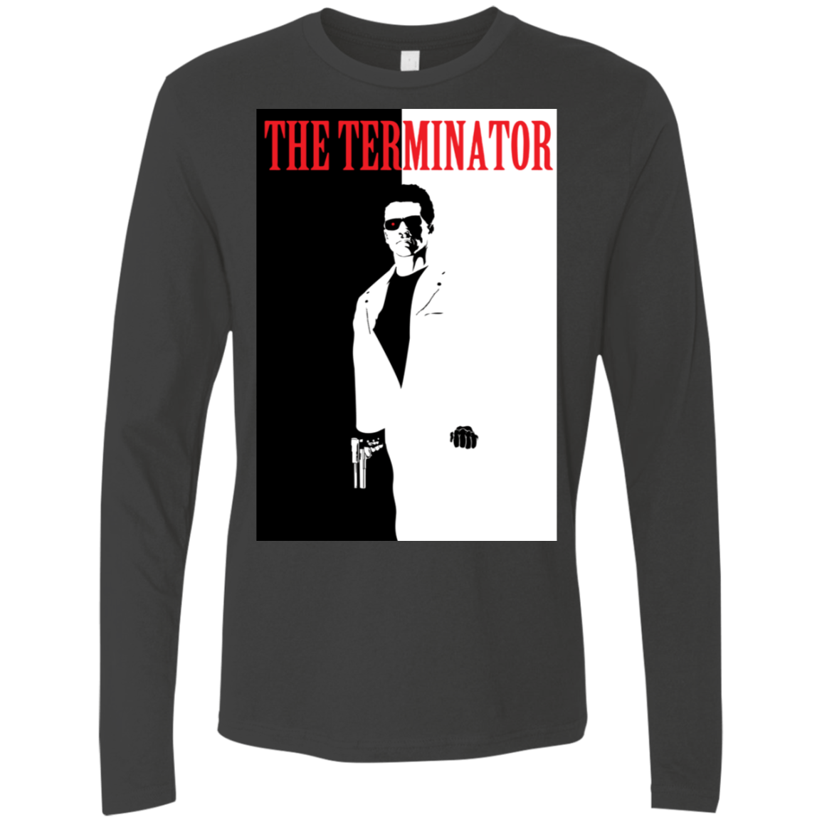T-Shirts Heavy Metal / S The Terminator Men's Premium Long Sleeve