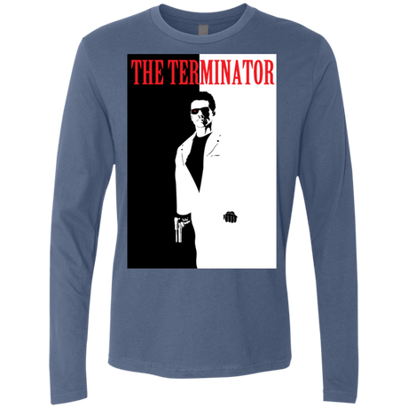 T-Shirts Indigo / S The Terminator Men's Premium Long Sleeve