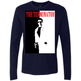 T-Shirts Midnight Navy / S The Terminator Men's Premium Long Sleeve