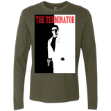 T-Shirts Military Green / S The Terminator Men's Premium Long Sleeve