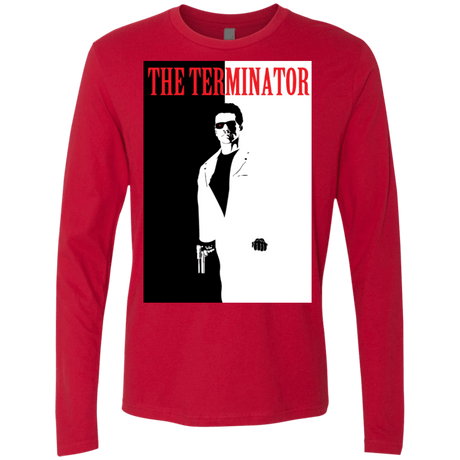 T-Shirts Red / S The Terminator Men's Premium Long Sleeve