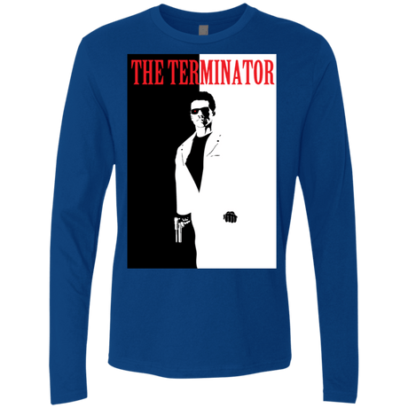 T-Shirts Royal / S The Terminator Men's Premium Long Sleeve