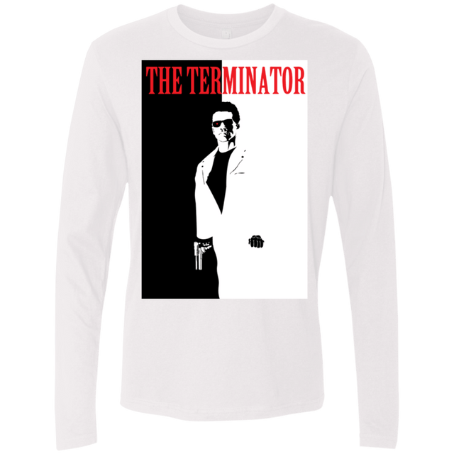 T-Shirts White / S The Terminator Men's Premium Long Sleeve