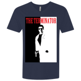 T-Shirts Midnight Navy / X-Small The Terminator Men's Premium V-Neck