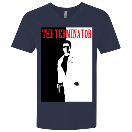 T-Shirts Midnight Navy / X-Small The Terminator Men's Premium V-Neck