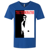 T-Shirts Royal / X-Small The Terminator Men's Premium V-Neck