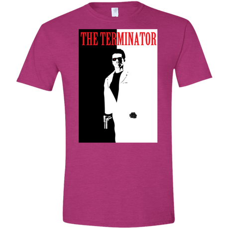 T-Shirts Antique Heliconia / S The Terminator Men's Semi-Fitted Softstyle