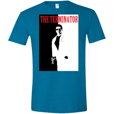T-Shirts Antique Sapphire / S The Terminator Men's Semi-Fitted Softstyle