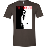 T-Shirts Dark Chocolate / S The Terminator Men's Semi-Fitted Softstyle