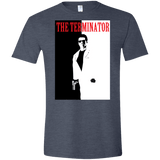 T-Shirts Heather Navy / S The Terminator Men's Semi-Fitted Softstyle