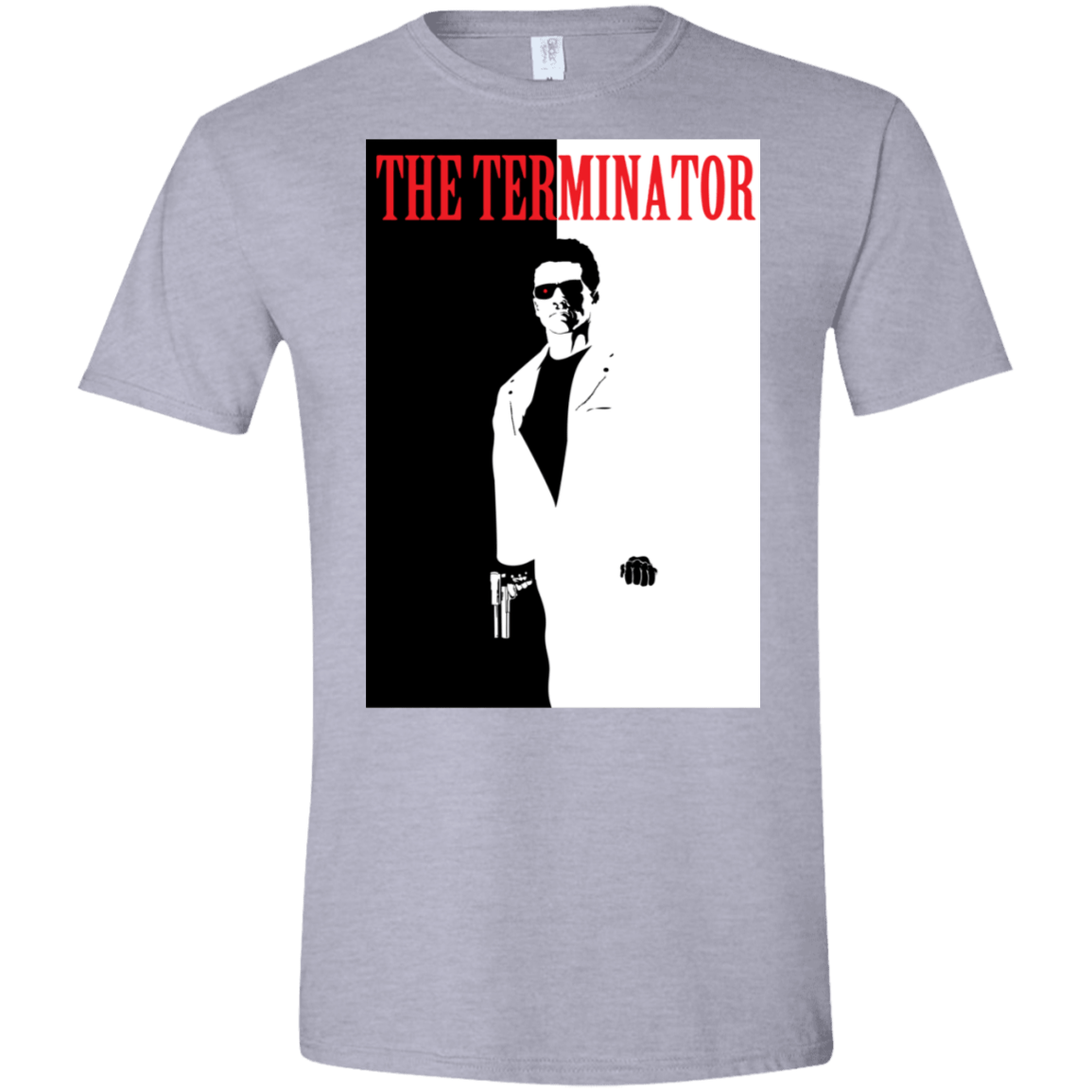 T-Shirts Sport Grey / X-Small The Terminator Men's Semi-Fitted Softstyle