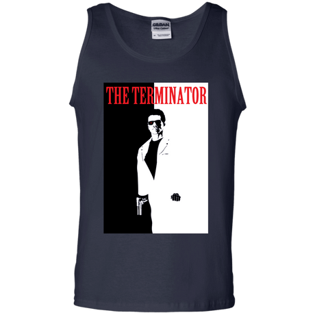 T-Shirts Navy / S The Terminator Men's Tank Top