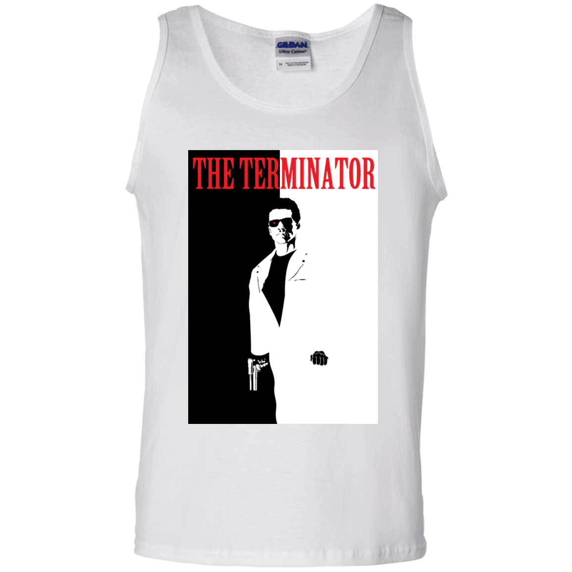 T-Shirts White / S The Terminator Men's Tank Top