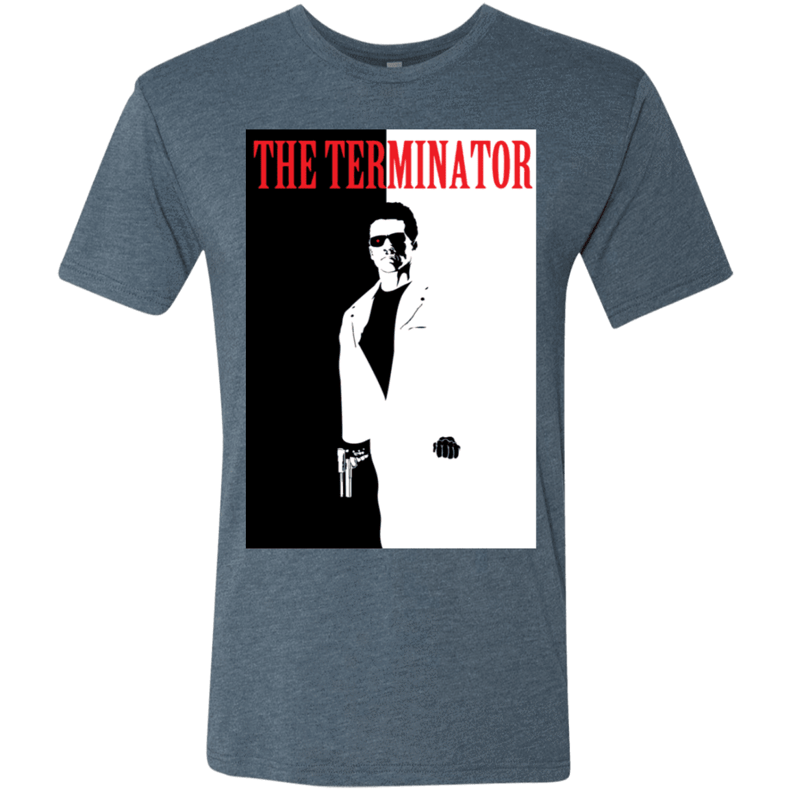 T-Shirts Indigo / S The Terminator Men's Triblend T-Shirt