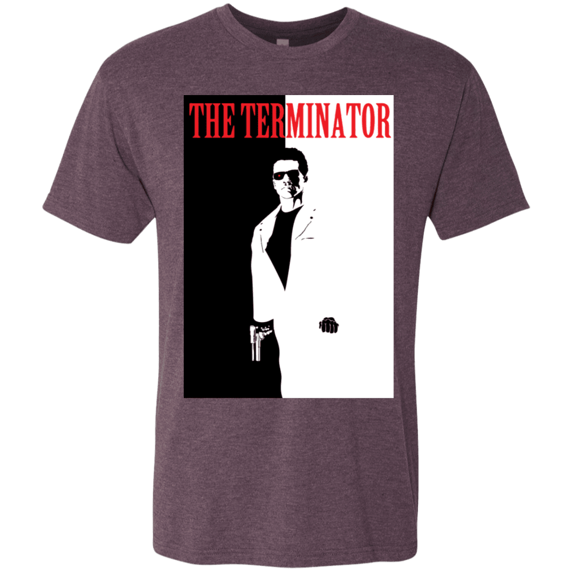 T-Shirts Vintage Purple / S The Terminator Men's Triblend T-Shirt