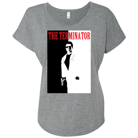 T-Shirts Premium Heather / X-Small The Terminator Triblend Dolman Sleeve